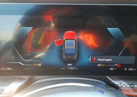 2024 BMW I7 xDrive60 from USA, damaged, VIN WBY53EJ00RCP54891